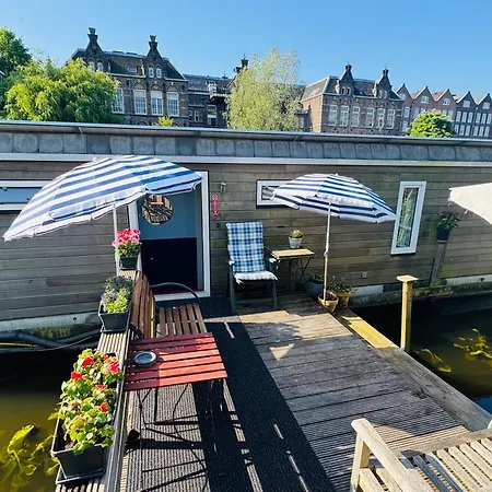 Peaceful On A Houseboat In The Centre Gasthuis Amsterdam