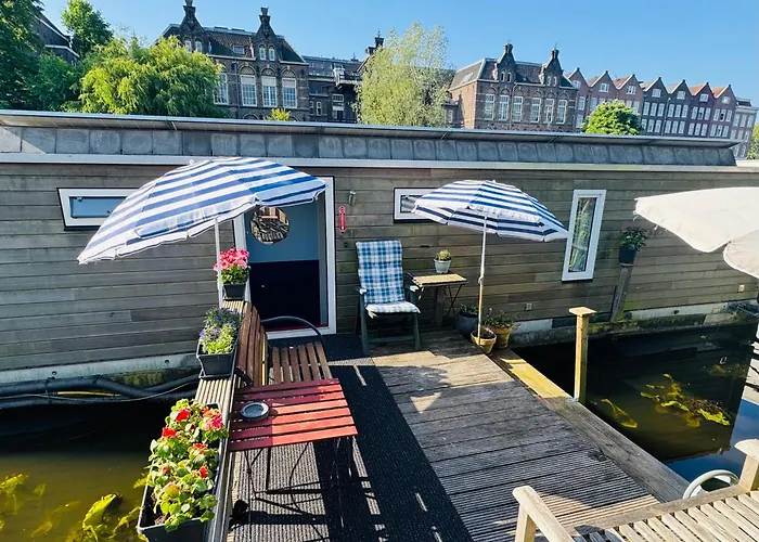 Peaceful On A Houseboat In The Centre Gasthuis Amsterdam